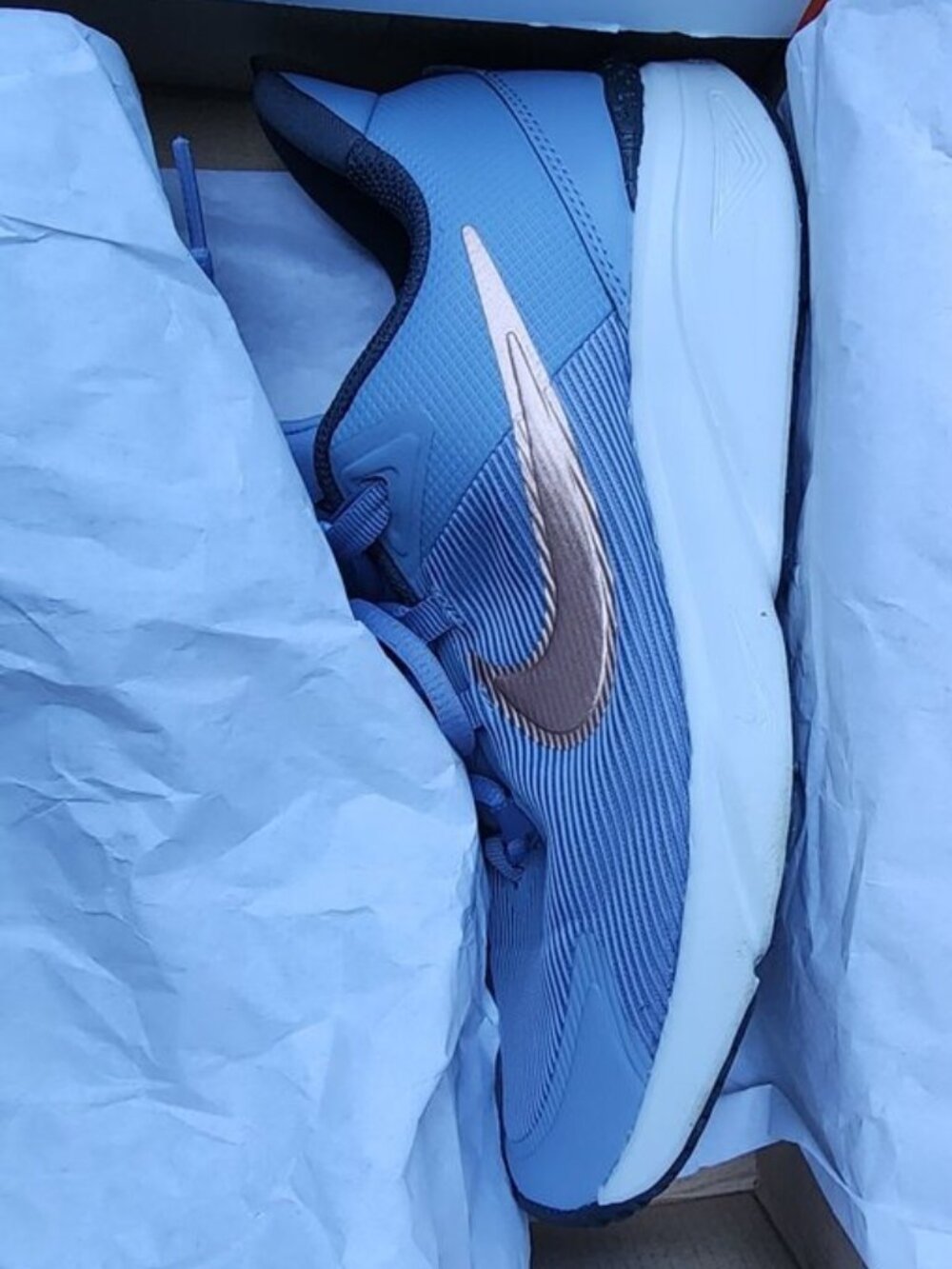 EUC Nike Star Runners WITH Original box Youth 6.5 / women's 8 Slate Blue